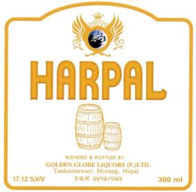 HARPAL (and logo) trademark logo