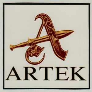 ARTEK (and logo) trademark logo