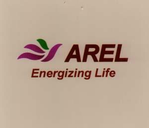 AREL ENERGIZING LIFE (and logo) trademark logo