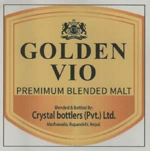 GOLDEN VIO (and logo) trademark logo