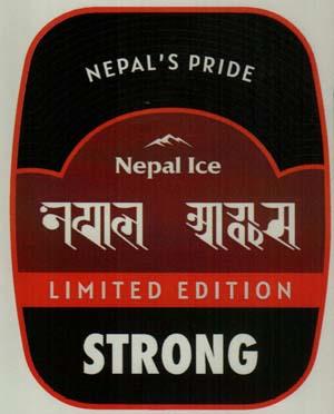 NEPAL ICE STRONG (and logo) trademark logo