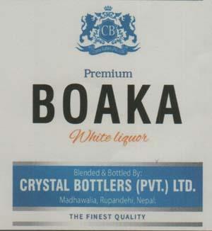 PREMIUM BOKA (and logo) trademark logo