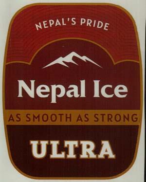 NEPAL ICE ULTRA (and logo) trademark logo