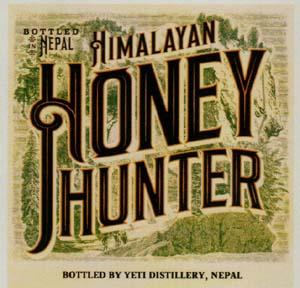 HIMALAYAN HONEY HUNTER (and logo) trademark logo