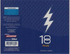 18 PLUS (and logo) trademark logo