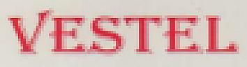 VESTEL (and logo) trademark logo