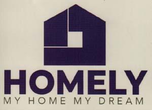 HOMELY MY HOME MY DREAM (and logo) trademark logo
