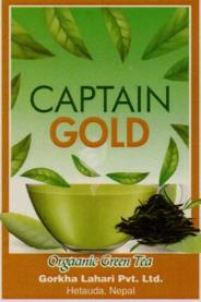 CAPTAIN GOLD (and logo) trademark logo