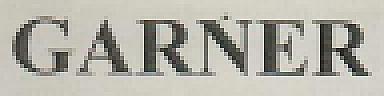 GARNER (and logo) trademark logo