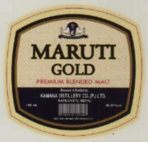 MARUTI GOLD (and logo) trademark logo