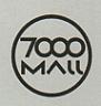 7000 MALL (and logo) trademark logo