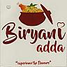 BIRYANI ADDA (and logo) trademark logo