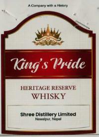 KING'S PRIDE (and logo) trademark logo