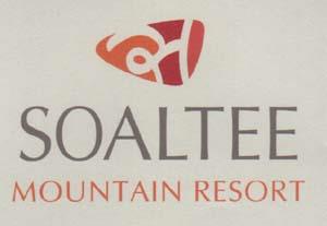 SOALTEE MOUNTAIN RESORT (and logo) trademark logo