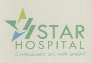 STAR HOSPITAL (and logo) trademark logo