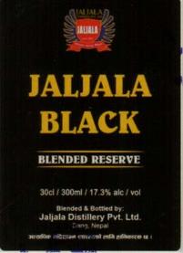 JALJALA BLACK (and logo) trademark logo
