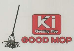 KI CLEANING MOP GOOD MOP (and logo) trademark logo