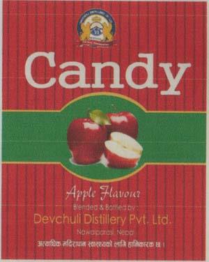 CANDY APPLE (and logo) trademark logo