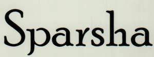 SPARSHA with Logo (and logo) trademark logo