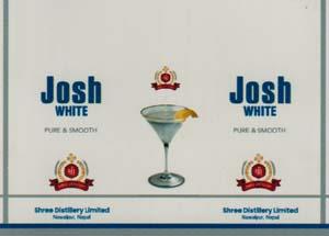 JOSH WHITE (and logo) trademark logo