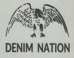 MM DENIM NATION (and logo) trademark logo
