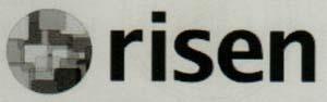 RISEN (and logo) trademark logo