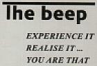THE BEEP (and logo) trademark logo