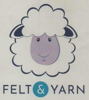FELT & YARN (and logo) trademark logo