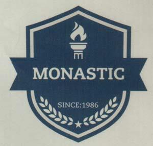 MONASTIC (and logo) trademark logo