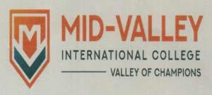 MID-VALLEY INTERNATIONAL COLLEGE (and logo) trademark logo