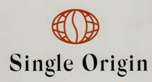 SINGLE ORIGIN (and logo) trademark logo