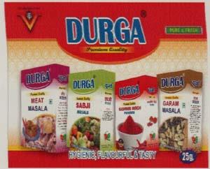 DURGA (and logo) trademark logo