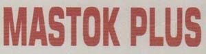 MASTOK PLUS (and logo) trademark logo