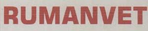 RUMANVET (and logo) trademark logo