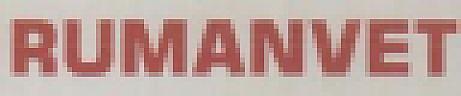 RUMANVET (and logo) trademark logo