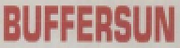 BUFFERSUN (and logo) trademark logo