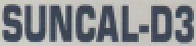 SUNCAL-D3 (and logo) trademark logo