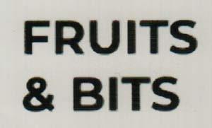 FRUITS & BITS (and logo) trademark logo