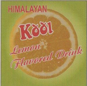 HIMALAYAN KOOL LEMON FLAVOURED DRINK (and logo) trademark logo