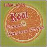 HIMALAYAN KOOL ORANGE FLAVOURED DRINK (and logo) trademark logo