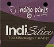 INDI SILICO TRANSPARENT PAINT (and logo) trademark logo