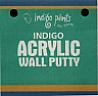 INDIGO ACRYLIC WALL PUTTY (and logo) trademark logo