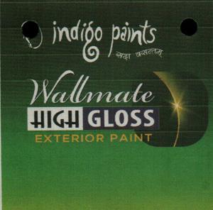 WALLMATE HIGH GLOSS (and logo) trademark logo