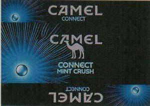 CAMEL CONNECT MINT CRUSH (and logo) trademark logo