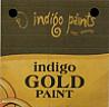 INDIGO GOLD PAINT (and logo) trademark logo