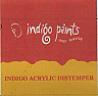 INDIGO ACRYLIC DISTEMPER (and logo) trademark logo