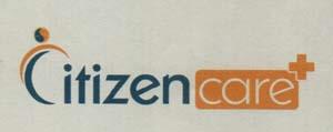 CITIZEN CARE + (and logo) trademark logo