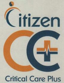 CITIZEN CRITICAL CARE PLUS (and logo) trademark logo