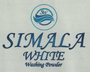 SIMALA WHITE (and logo) trademark logo