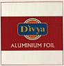 DIVYA ALUMINIUM FOIL (and logo) trademark logo